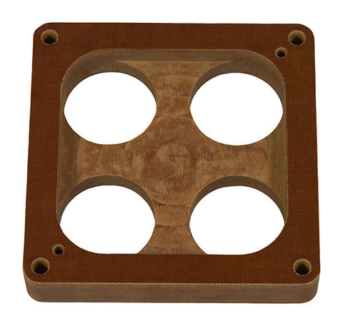 Model 5070 - Holley 4500 Dominator - 1" Phenolic 4-hole top "STANDARD OPEN" bottom Carb Spacer
