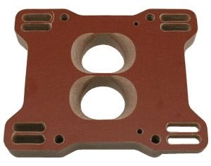 Model 5088 - Holley 500 - 2 -Barrel to 4-Barrel manifold ("EXIT RADIUS" bores)