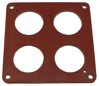 Model 5060 - Holley 4500 Dominator - 1/4" Phenolic 4-hole Carb Spacer