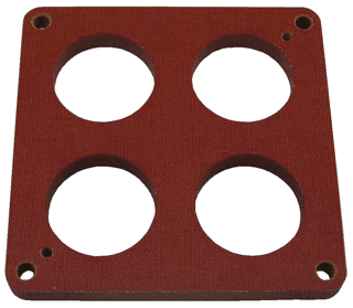 Model 5062 - Holley 4500 Dominator - 1/2" Phenolic 4-hole Carb Spacer